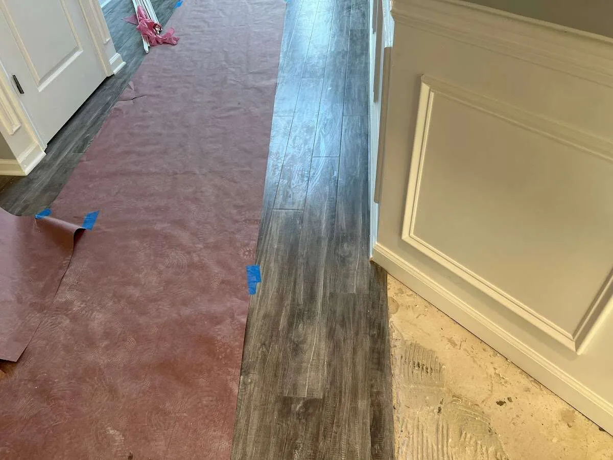 Completed marble shower restoration in Laketown